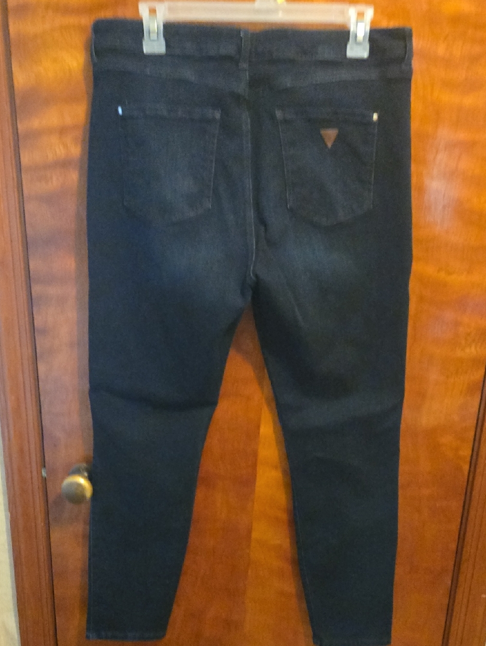 Women's Guess 1981 Skinny Dark Navy Wash